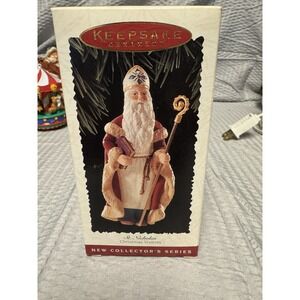 St. Nicholas 1st‎ In Christmas Visitors Series 1995 Hallmark Keepsake Ornament